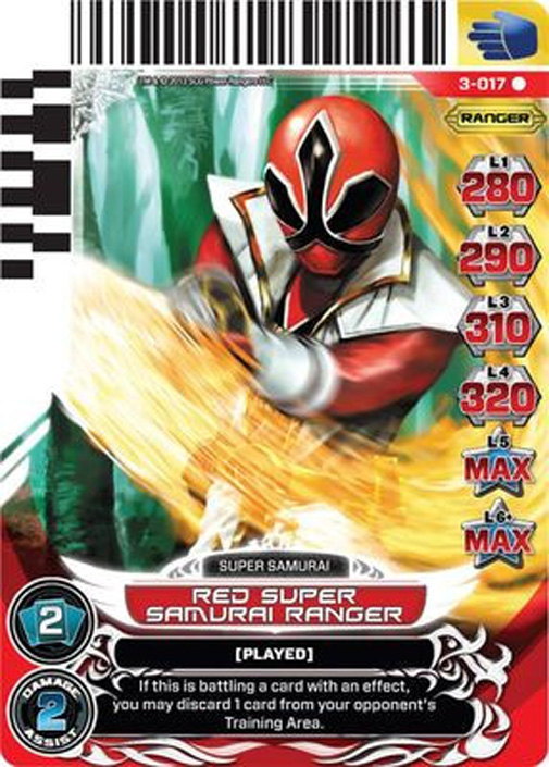 Red Super Samurai Ranger 017